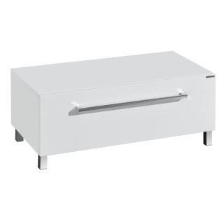 Комод с ящиком Акватон Мадрид 80см белый 1A131903MA010